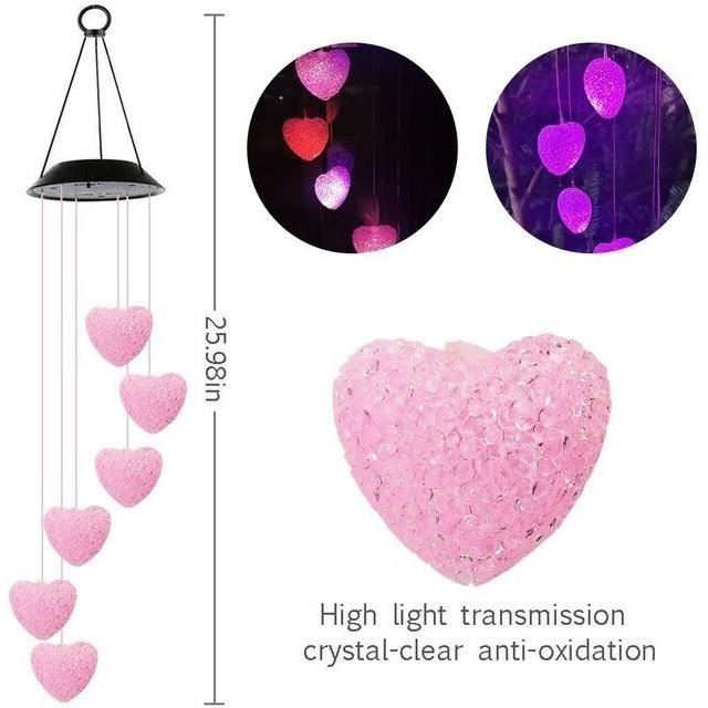 Lampe Solaire Jardin Colibri En Métal Avec Boule Verre Fissuré - Éclairage LED Jaune Chaud - IP55 étanche