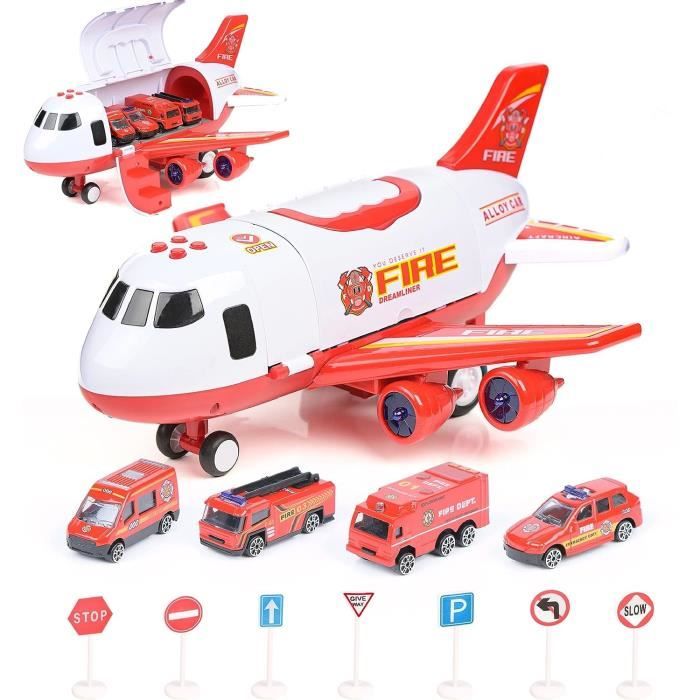 Avions cargo jouets – Amusant et friction pour l'imagination des enfants