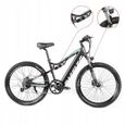 Vélo électrique Paselec GS9 70KM 500W 45km-h 13Ah 48V roue aluminium 27.5" noir-1
