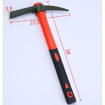 Pioche De Jardin Xforst X-PF430 - Manche Fibre De Verre Léger Et Tête Acier Forgé Haute Teneur Carbone