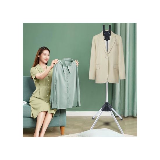 1 Jeu Cintre Cintre Support De Défroisseur De Vêtements Portatif Fer À