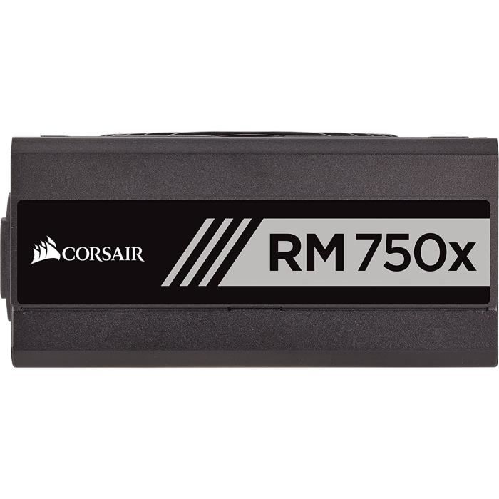 Corsair RM750x Alimentation PC (Modulaire Complet, 750 Watt, 80 PLUS Gold)  Blanc : : Informatique
