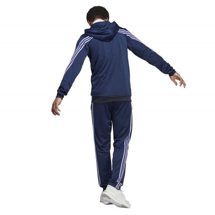 Jogging Homme Adidas Bleu et Noir - Multisport - Manches longues Bleu -  Cdiscount Prêt-à-Porter