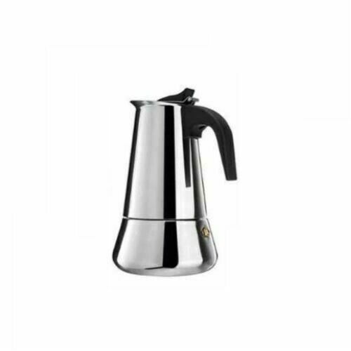 Cafetière Italienne MAGEFFESA JAMAICA 6 Tasses - Compatible Induction, Aluminium Avec Revêtement Cuivre