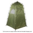 Lucky-Hililand Tente de camping Tente de douche extérieure portable Abri de camping Plage Toilettes Intimité Vestiaire-2