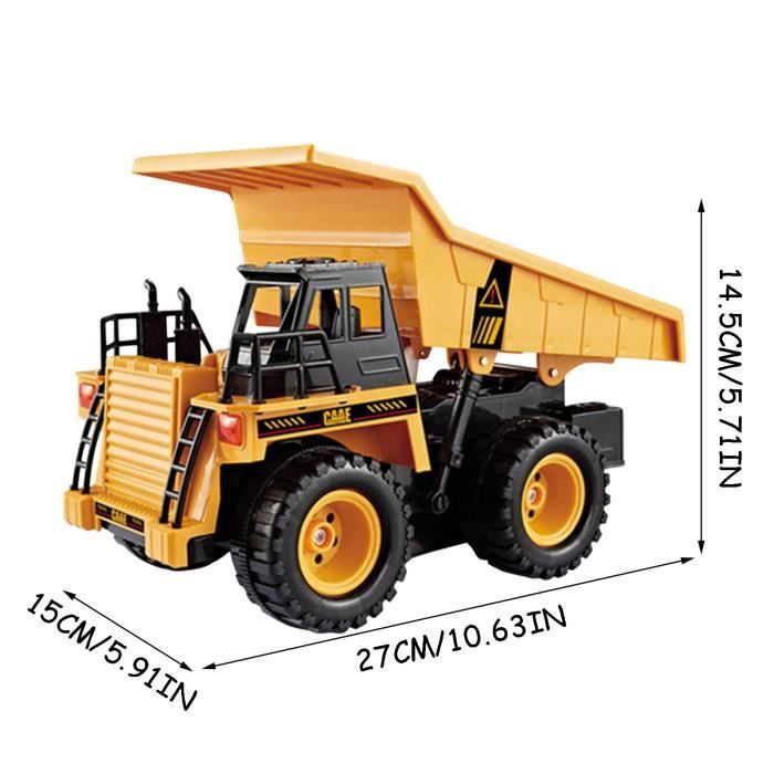 AFEBOO 8CH Télécommande Camion à Benne Basculante 2.4G RC Camion Co Vehicule Camion Jouets Pour 3 4 5 6 7 8 Ans Tou Amz AFEBOO 8CH Télécommande Camion à Benne Basculante 2.4G RC Camion Co Vehicule Camion Jouets Pour 3 4 5 6 7 8 Ans Tou Amz