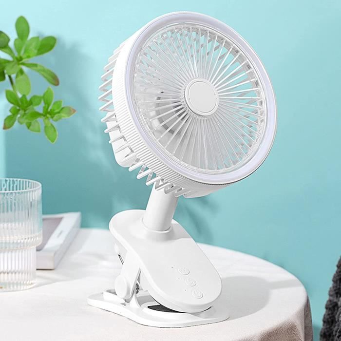 WayEee Ventilateur de Bureau Mini Ventilateur USB Réglable à 360°,  Silencieux Ventilateur de Table pour Bureau, Maison, Chambre, Voiture :  : Cuisine et Maison