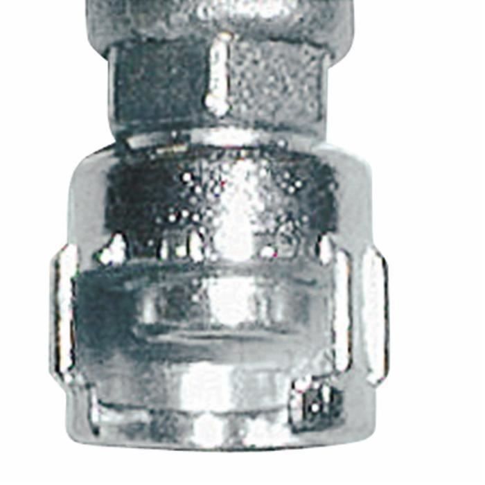 Tube Admission Compresseur Air 400 Mm Inox – M19 Écrou Hexagonal, Robuste Pour Compresseur Sans Huile, Installation Facile