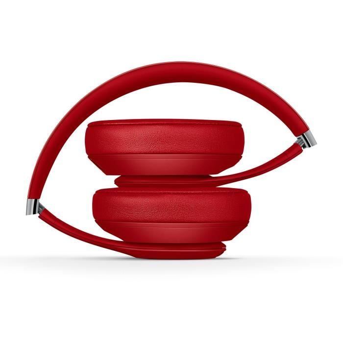 Beats Studio3 Wireless Over‑Ear Headphones - Red - Cdiscount TV