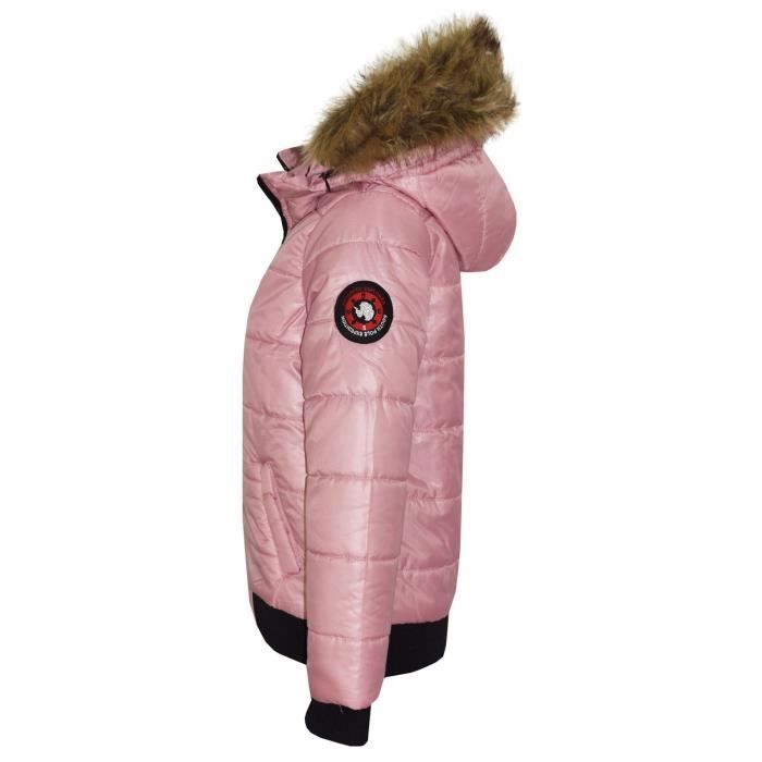 Parka Doublé Enfant A2Z 4 Kids® - Avec Capuche - Pour Filles/garçons 5-12 Ans - Neuf Avec étiquettes