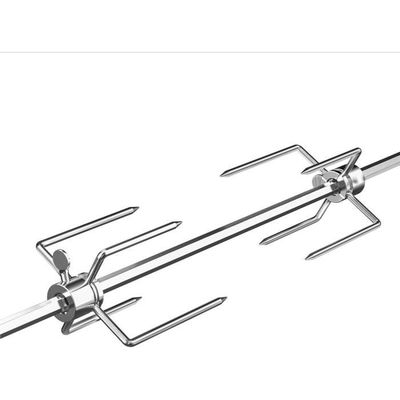 Onlyfire Lot De 2 Paniers Rotatifs En Acier Inoxydable Pour Rôtisserie - Mini 17x15x9 Cm, Compatibles Barbecues Charbon Et Gaz