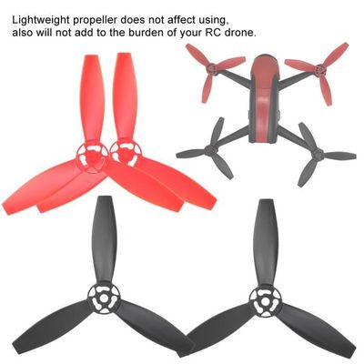Hélices d'avion RC - VGEBY - 8060 - Plastique - Noir - Lot de 10