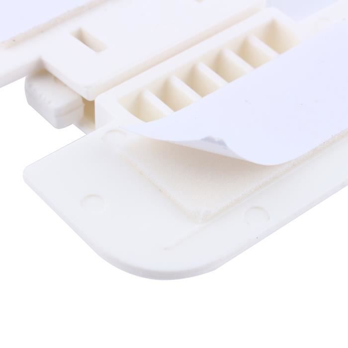 6 Verrous De Sécurité Enfant Pour Armoires Et Tiroirs – Bloque-porte Bébé Adhésif, Sans Perçage – Pour Frigo, Toilettes, Meubles (blanc)
