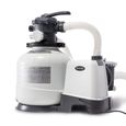 Filtre à Sable INTEX 2800 GPH - Blanc - Pompe à sable - 8 m³/h - 0,6CV-0