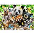 Puzzle - Ravensburger - Le selfie des animaux sauvages - 300 pièces XXL - Multicolore - A partir de 9 ans-0