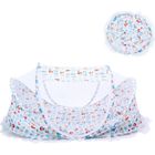 JARITTO Tente Moustiquaire BéBé 0-2 Ans pour Lit Berceau Pliable Portable Anti-Insecte Avec Matelas Oreiller pour Maison Voyage Été Coloré