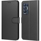 Coque OPPO FIND X3 Neo Noir, AURSTORE Housse avec languette Etui Pochette En Cuir PU Multifonction,Protection En 360