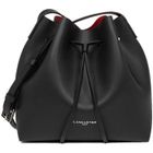 LANCAS - LANCASTER Sac sceau Lancaster en cuir ref_50064 Noir/Rouge 25*24*13.5