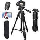 XINXU Trépied Caméra-Bluetooth Télécommande-Convient aux trépieds pour appareils photo/téléphones portables(Noir)