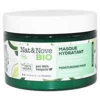 Nat & Nove Bio Soins Capillaires Masque Hydratant 3 en 1 Cheveux Normaux à Secs 300ml