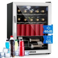 Réfrigérateur Mini-bar Klarstein Beersafe XL Mix It Edition 60L - Porte vitrée noir