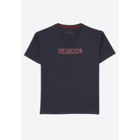KAPORAL - T-shirt bleu marine Garçon 100% coton EDDY 