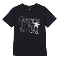 T-shirt CONVERSE A Star Graphic Tee Noir - Femme/Adulte