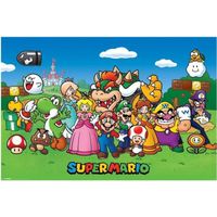 Poster Super Mario Personnages 61 x 91cm 