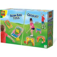 Jeu de croquet et lancer de sacs SES CREATIVE pour enfant - Multicolore - A partir de 4 ans