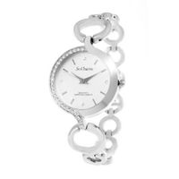 Montre élégante So Charm made with 30 crystals from Swarovski 33 mm Argenté