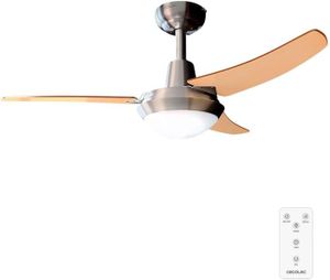 VENTILATEUR DE PLAFOND Ventilateur de plafond avec télécommande et lumière EnergySilence Aero 480. 65 W, 106 cm de diamètre, 3 Pales réversibles,.[Z134]