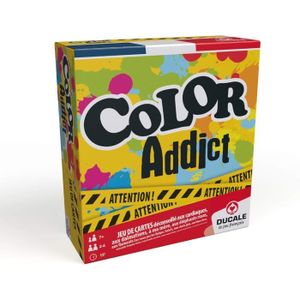 JEU SOCIÉTÉ - PLATEAU Color Addict - Jeu De Societe Coloré, Ambiance & R