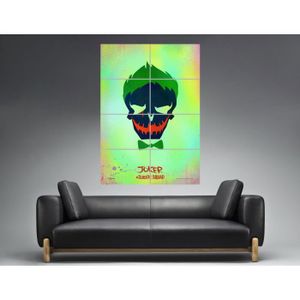AFFICHE - POSTER THE JOKER SUICID SQUAD NEWS COMICS Wall Poster Gra
