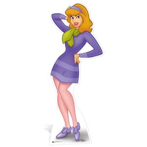 OBJET DÉCORATIF Figurine en carton Scooby Doo Daphne 152 cm