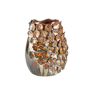 VASE - SOLIFLORE Vase en argile 25x25 cm LIVING - Villa Collection 