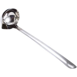 Cuill/ère /à soupe en acier inoxydable /écumoire passoire filtre cuisine bar ustensile de vaisselle Argent/é.