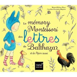 LIVRE 0-3 ANS ÉVEIL Livre - le mémory Montessori des lettres de Baltha