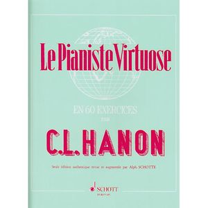 PARTITION METHODE - HANON - LE PIANISTE VIRTUOSE EN 60 EX…