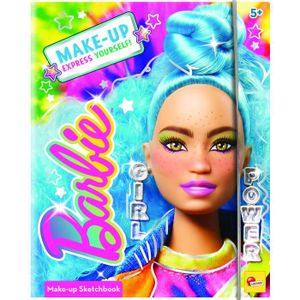 JEU DE MODE - COUTURE - STYLISME Book pour apprendre à maquiller et à se maquiller - Barbie sketch book make up - LISCIANI
