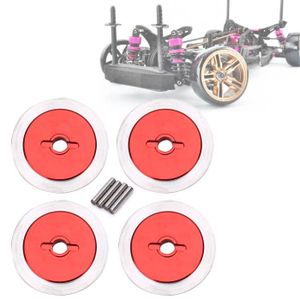 DISQUES DE FREIN disques de frein en métal décoration de simulation pour voiture modèle Sakura D4 HSP 94123 1:10 - rouge minifinker xy4466