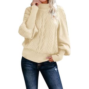 Pull Tops Automne Hiver Chaud Chic Pull Femme Hiver Chaud Laine Chic Pull  Femme Hiver Chaud Grande Taille Pull Femme Oversize Sweat à Capuche Femme