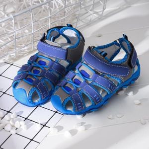 Sandale Plate 27 EU Bleu Amazon Garçon Chaussures Chaussures basses 016011 