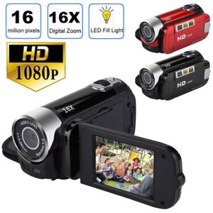 Caméscope Caméra Vidéo pour , Camescope Numerique avec Microphone  2.7K Ultra HD 30MP 18X Zoom Numérique 270 degrés Caméscopes à écran Tactile  Rotatif Prise en Charge de La Télécommande