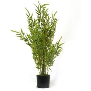 FLEUR ARTIFICIELLE Plante artificielle Bambou - Hauteur 76 cm