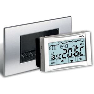 THERMOSTAT D'AMBIANCE Thermostat Programmable Encastrable Modèle 1CRCDS26 PERRY Écran Tactile Rétroéclairé,3 Niveaux De Temperatures + Antigel 4...