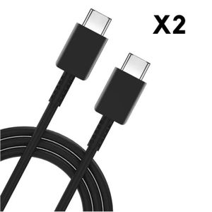 CÂBLE TÉLÉPHONE Cable USBC USBC 1m pour Samsung A13 4G - A23 - A33