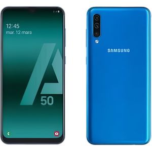 SMARTPHONE SAMSUNG Galaxy A50 64 go Bleu - Reconditionné - Ex