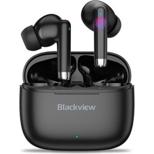 OREILLETTE BLUETOOTH Blackivew Ecouteurs Bluetooth Sans Fil, Airbuds 4 
