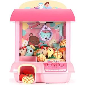 POUPÉE Machine de poupée, avec 13 pièces pièces de monnaie enfants jouets enfants mini machine à griffes jouet de griffe, cadeau pour