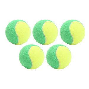 BALLE DE TENNIS Zerone Boule élastique de 6 cm 5 pièces 6cm balles de Tennis en caoutchouc balle de squash élastique balles de soulagement de la